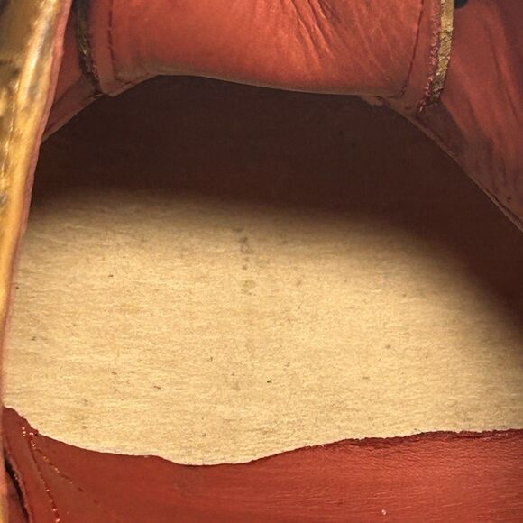 Samuel Windsor Flintsham Brogue Wingtip Mens UK 11G / US 11.5W Tan Leather Dress - Picture 12 of 15